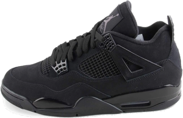 Nikee Air Jordan Retro 4 Black Cat Semi UA - Image 3