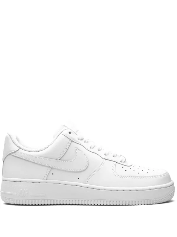 NIKEE airforce 1 premium white WOMENS