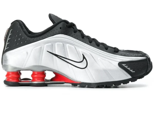 Nikee Shox R4 Black Metallic Silver