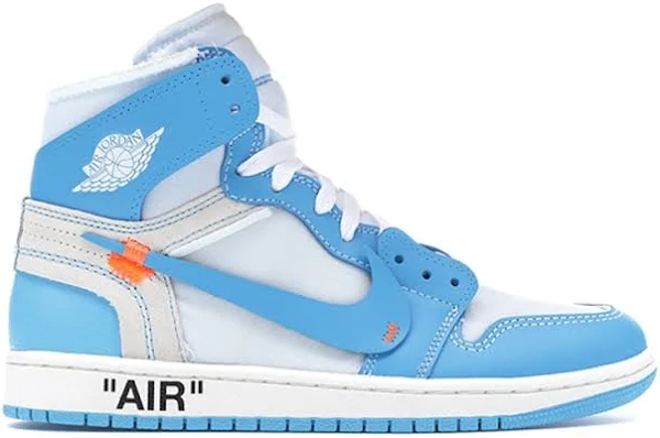 Nike Air Jordan Retro 1 Offwhite Unc Blue