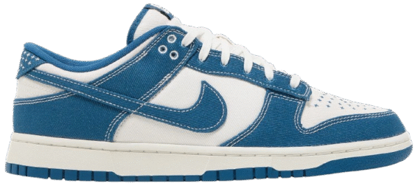 dunnkk low se sashikoo industrial blue top quality withh og boxx