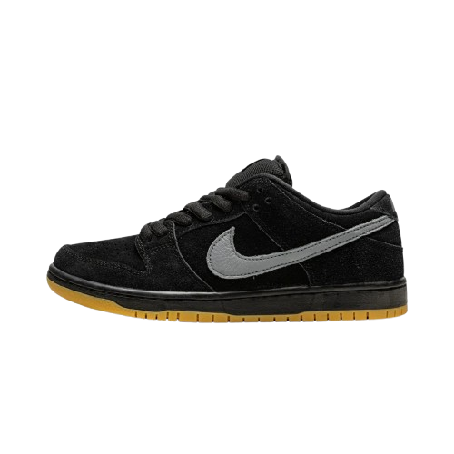 Nikee Sb Dunk Low Fog Black Gum Top Quality with Og Box - Image 2