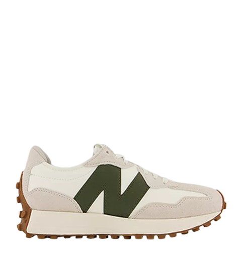 New Balance 327 Green Khaki Off White