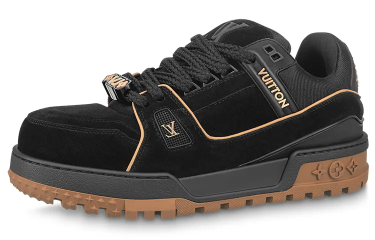 louis vuitton trainer maxi black gum - Image 2