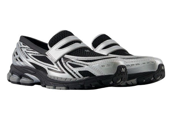New Balance 1906L Loafer Silver Metallic Black - Image 2