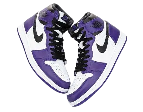 NIKEE AIR JORDAN 1 HIGH COURT PURPLE - Image 5