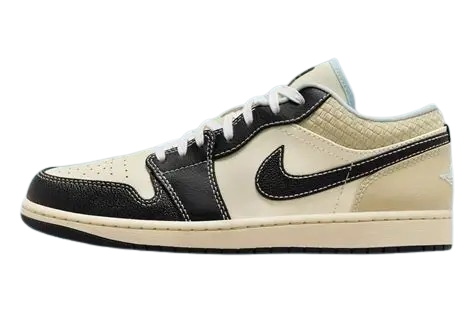NIKEE AIR JORDAN 1 COCONUT MILK BLACK MUSLIN - Image 2