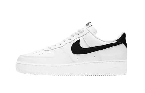 NIKEE AIRFORCE WHITE BLACK - Image 4