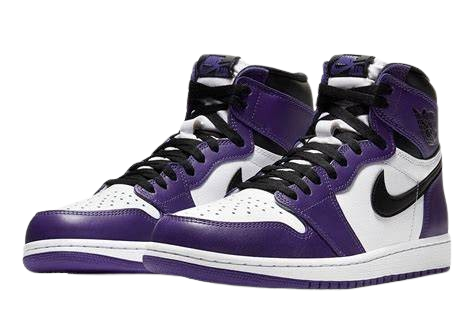 NIKEE AIR JORDAN 1 HIGH COURT PURPLE - Image 2