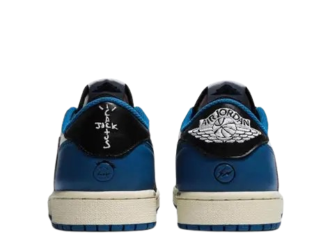 Jordan 1 Low Fragment X Travis Scott Without Plastic Packing Semi UA - Image 4