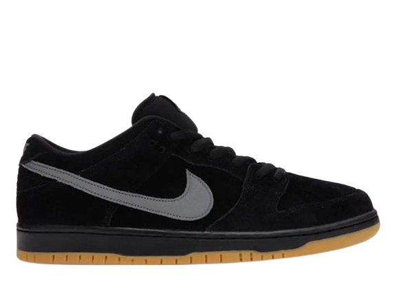 Nikee Sb Dunk Low Fog Black Gum Top Quality with Og Box