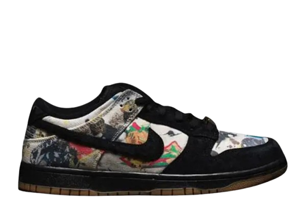 Nikee SB Dunk Low x Supreme Rammellzee