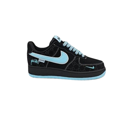 NIKEEE AIRFORCEE 1 X GUCCII GG BLUEE 2 0 2 5