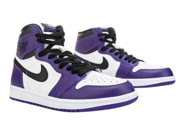 NIKEE AIR JORDAN 1 HIGH COURT PURPLE - Image 3
