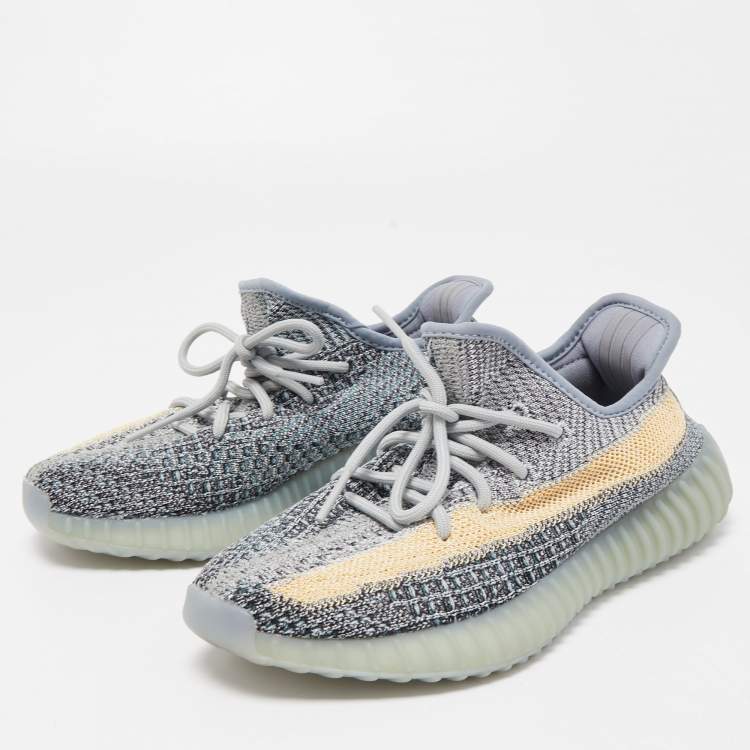 ADIDASS YEEZY BOOST 350 ASH BLUE SEMI UA - Image 4