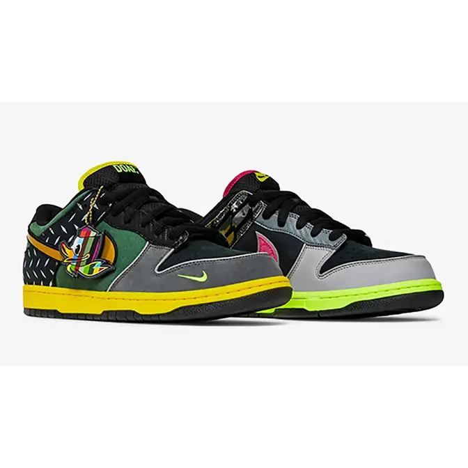 Nikee X DOAF Dunk Low What The Duck University of Oregon - Image 2