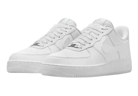 Nik-e. airforce 1 white pure leather semi ua quality with dust bag and carry bag- - Image 2