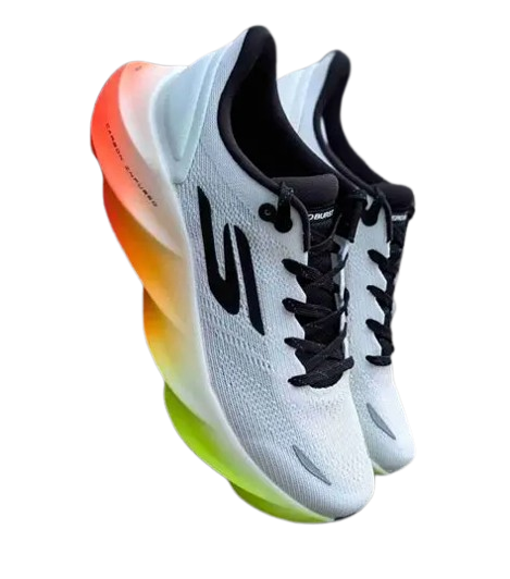 SKECHER aero burst sneakers WHITE NEON - Image 2