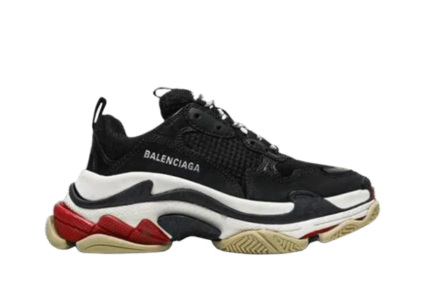 Balenciaga Tripe S Black White Red Fix
