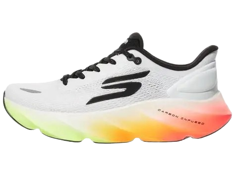 SKECHER aero burst sneakers WHITE NEON - Image 3