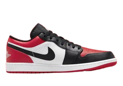 Nikee Air Jordan 1 Low Bred Toe