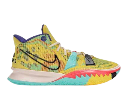 niike Kyrie 7 one world one people yellow