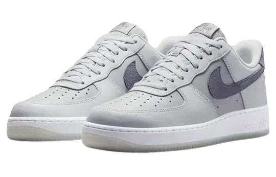 Nikee Airforce 1 Low 07 Lv8 Pure Platinum Light Carbon - Image 2