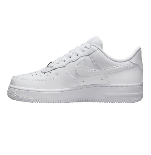 Nik-e. airforce 1 white pure leather semi ua quality with dust bag and carry bag- - Image 3