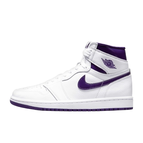Nike Air Jordan 1 Og Metallic Court Purple Semi UA Fix - Image 2