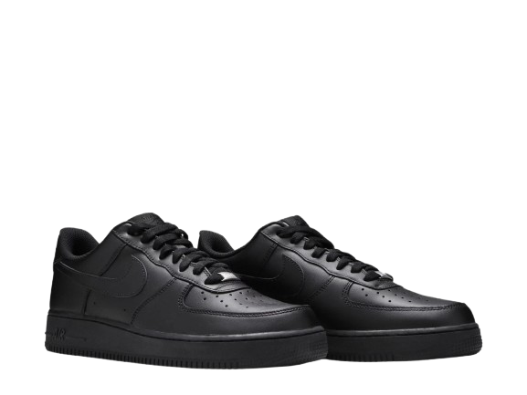 Nike AirForce 1 Low 07 Triple Black UA Quality With Dust Bag Hand Carry Bag - Image 2