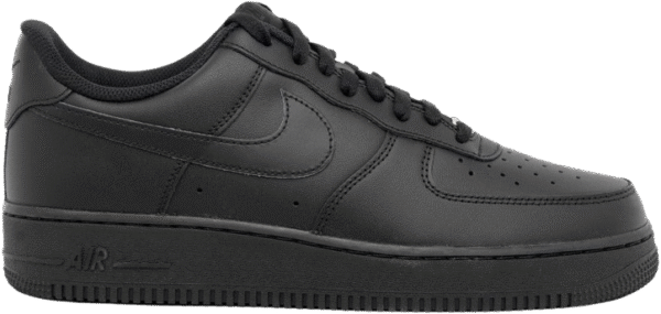 Nikee AirForce 1 Low 07 Triple Black UA Quality With Dust Bag Hand Carry Bag Keychain Tag Bill