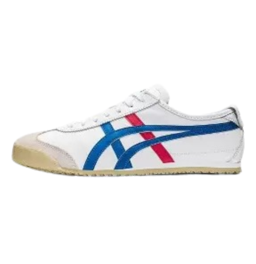 Onitsuka Tiger SlipOn White Blue Red - Image 3