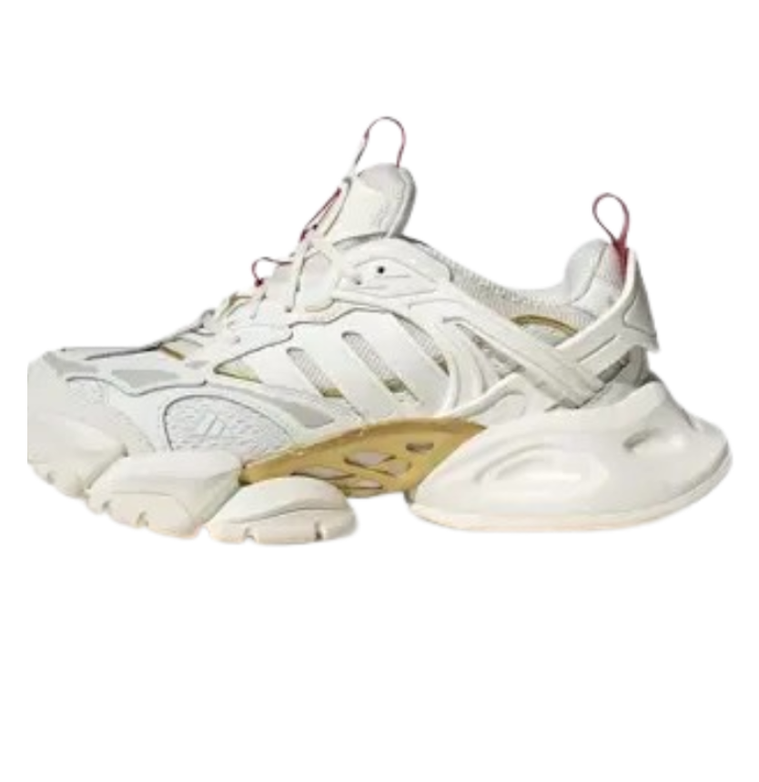 adidass xlg runner white gold metallic red - Image 3