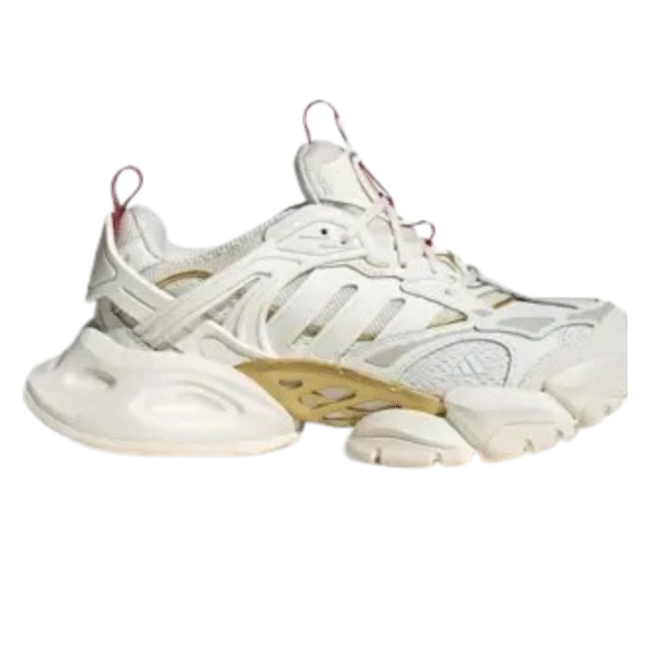 adidass xlg runner white gold metallic red