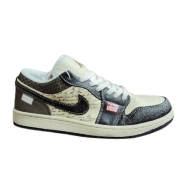 Nikee Air Jordan 1 Low Print Mail Brown