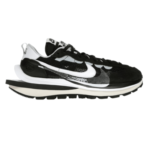 nikee x sacai vapor waffel black white