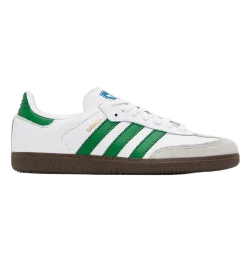 Adidass SAMBA WHITE GREEN MENS FIX