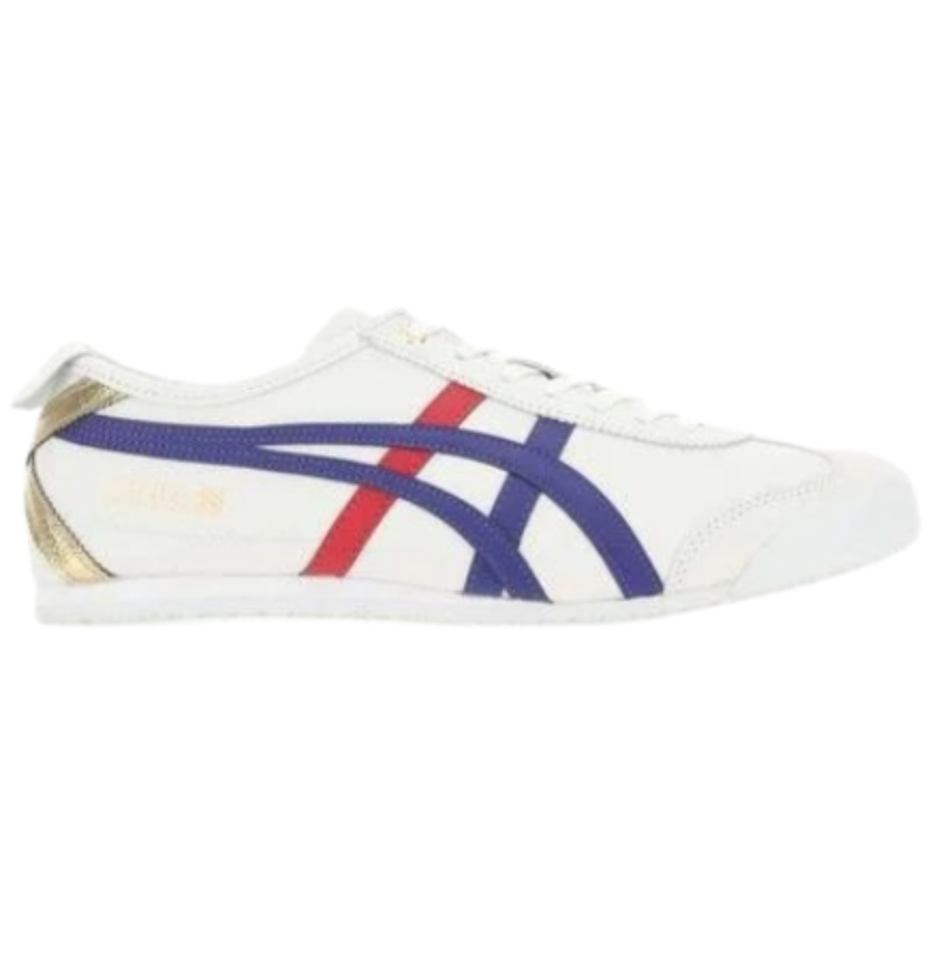 Onitsuka Tiger SlipOn White Blue Red