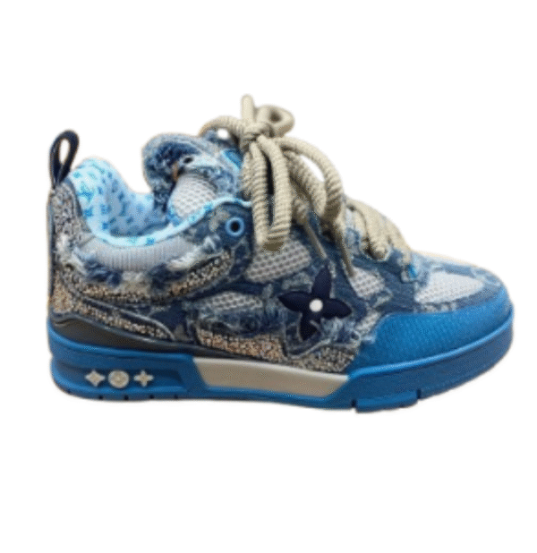 louiss VuittonSkate Trainer Blue Monogramm