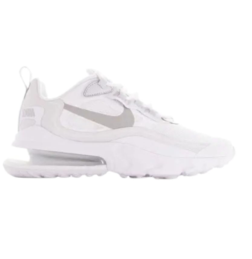 Nikee air max 270 react triple white fix