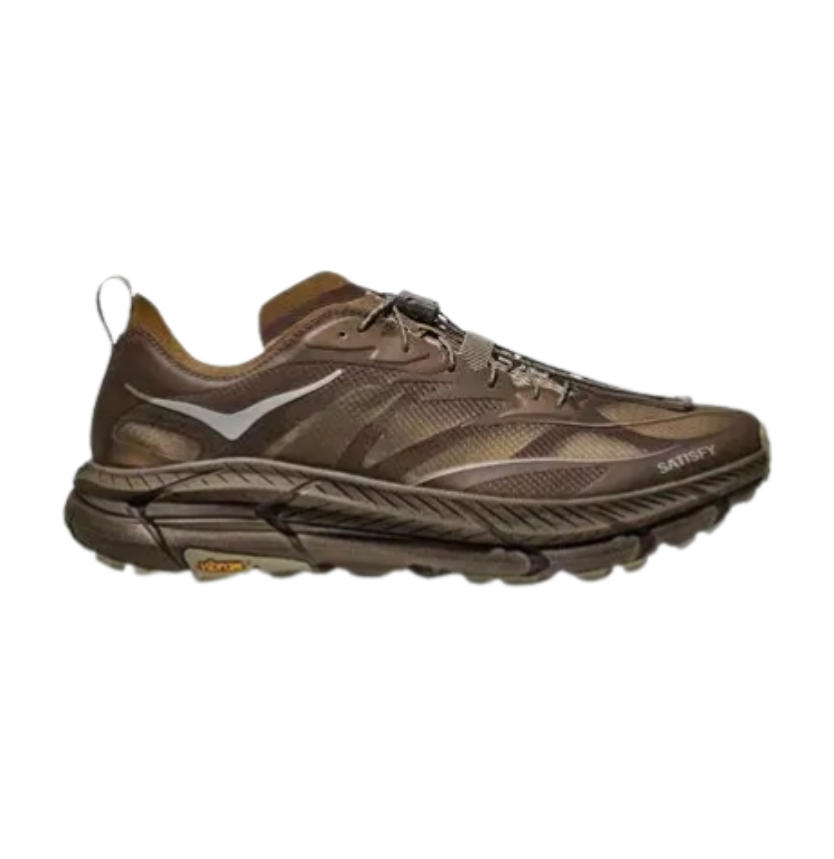 Hoka x Satisfy Mafate Speed 4 Lite Rubber