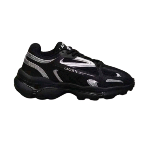 Lacostee L003 2K24 trainer in blacksilverr