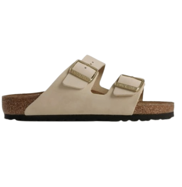 Birkenstock Arizona Suede Cream