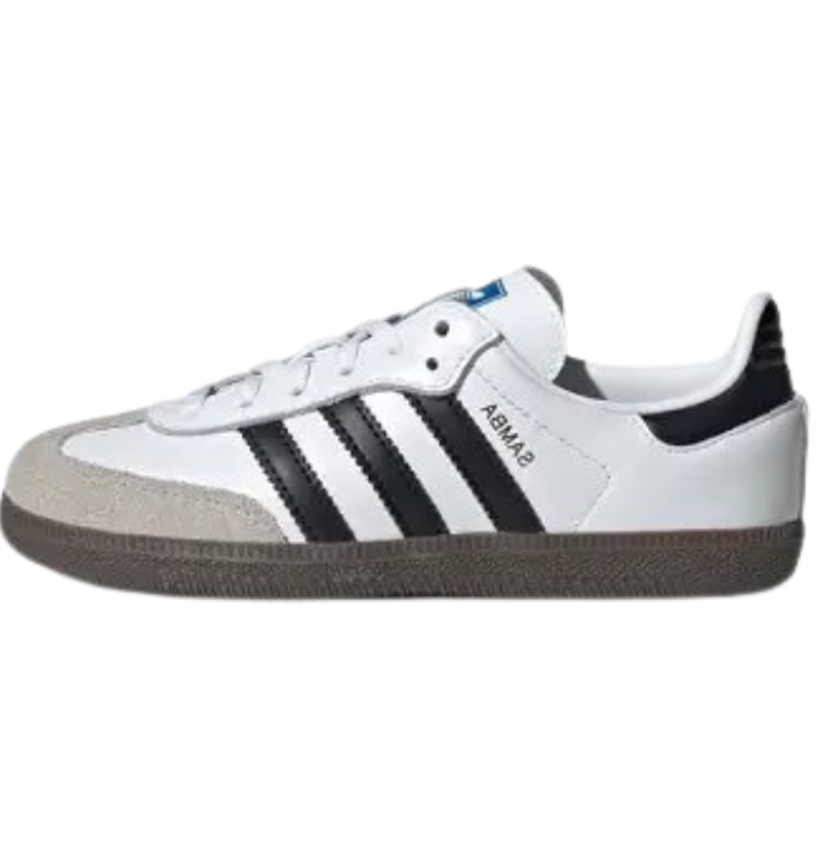 ADIDA.S SAMBA WHITE BLACK WOMENS WITH KEYCHAIN - Image 3