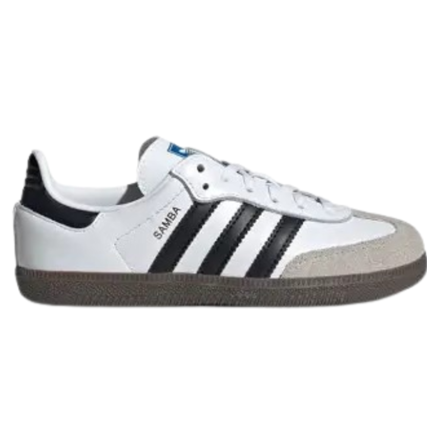 ADIDA.S SAMBA WHITE BLACK WOMENS WITH KEYCHAIN