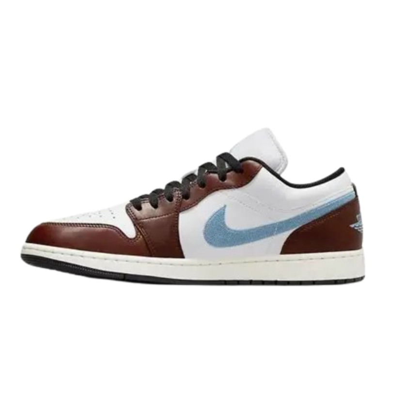 Jordan 1 Low SE Brown Blue Grey - Image 3