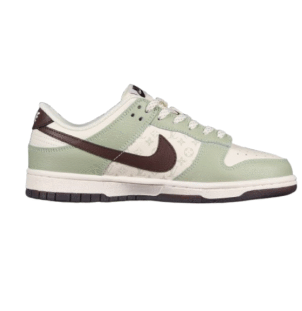 SB Dunk Low LV Branco Verde guaa
