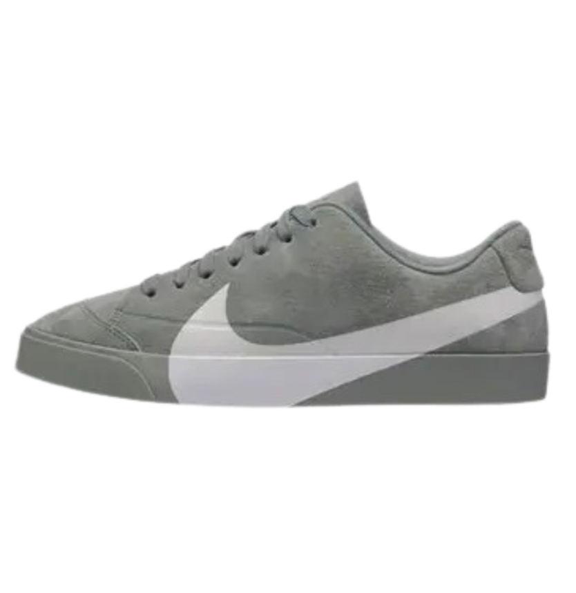 NIK.E BLAZER CITY LOW LX SUEDE GREY WHITE SUEDE - Image 3