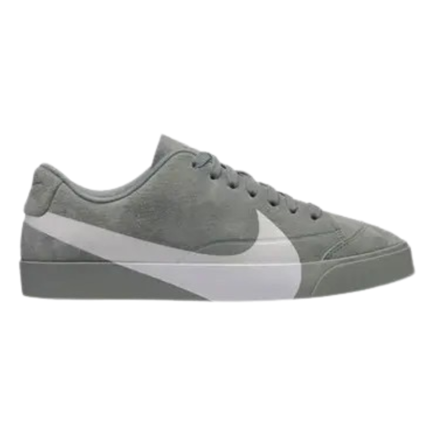 NIK.E BLAZER CITY LOW LX SUEDE GREY WHITE SUEDE