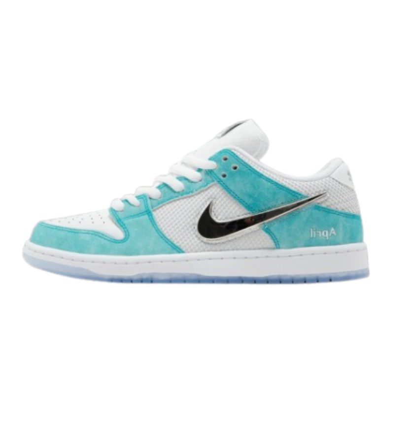SB DUNK LOW X TURBO GREEN APRIL SKATEBOARD - Image 3